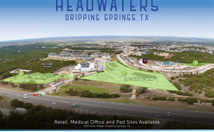Pictures of Retail, Office property located at 1055 Kibo Ridge Dr, Dripping Springs, TX 78620 for lease - image #1