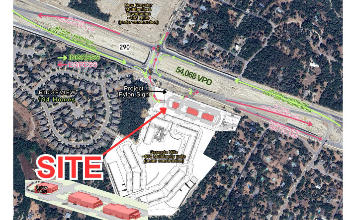 Pictures of Retail, Restaurant property located at 8313 W. US 290 Hwy., Austin, TX 78737 for lease - image #1