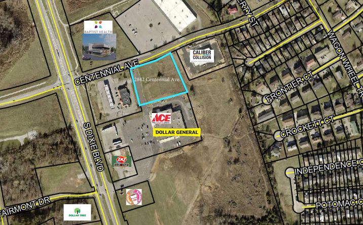 Pictures of Retail property located at 2842 Centennial Ave, Radcliff, KY 40160 for lease - image #1