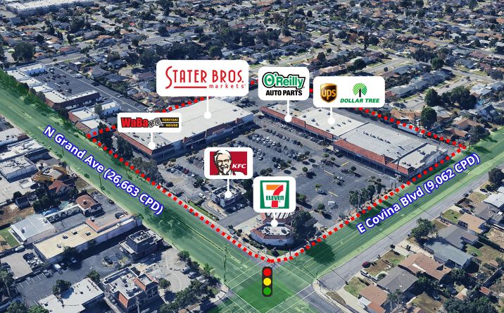 Pictures of Retail property located at 1011 N Grand Ave, Covina, CA 91724 for lease - image #1
