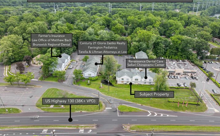 Pictures of Office property located at 1598 Us Highway 130 Highway, North Brunswick, NJ 08902 for lease - image #1