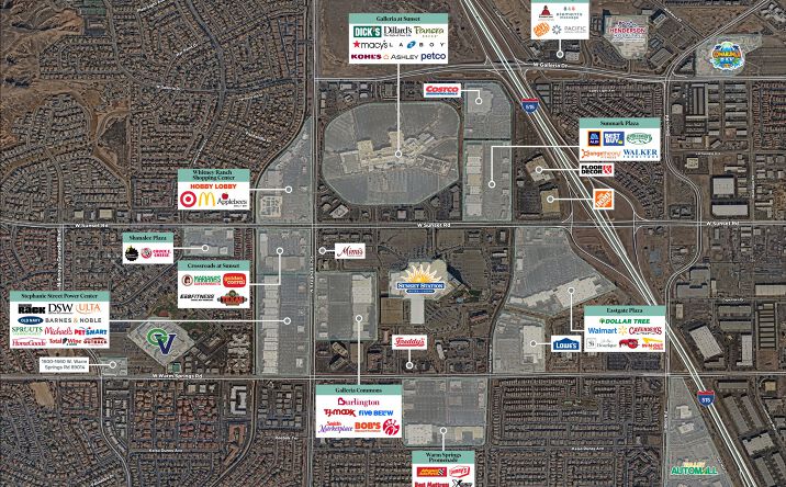 Pictures of Retail property located at 1600 W Warm Springs Rd, Henderson, NV 89014 for lease - image #1