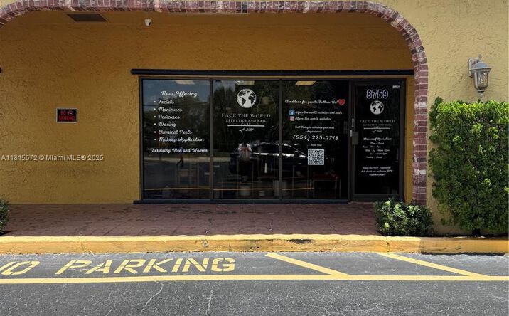 Pictures of Retail, Office property located at 8759 NW 50th St # 8, Lauderhill, FL 33351 for lease - image #1