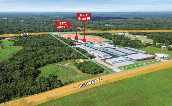 Pictures of Industrial property located at 12960 & 12972 Grant Place, Bentonville, AR 72712 for lease - image #1