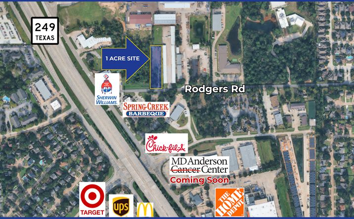 Pictures of Industrial, Land property located at 10434 Rodgers Rd, Houston, TX 77070 for lease - image #1