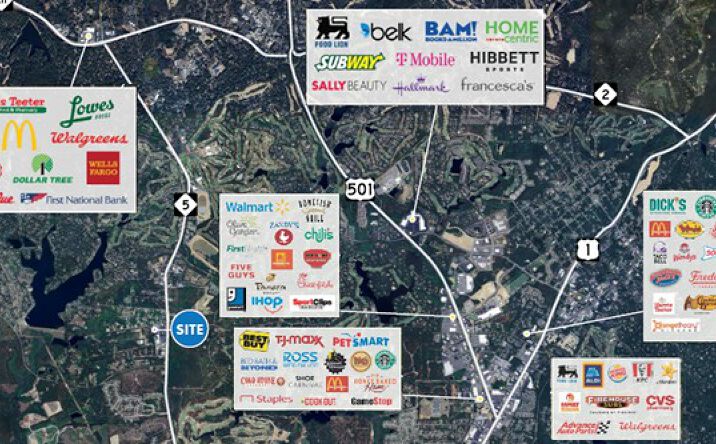 Pictures of Retail, Office, Industrial property located at 161 Dawkins St, Aberdeen, NC 28315 for lease - image #1