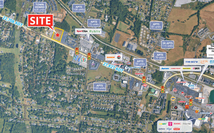 Pictures of Retail, Land property located at 1731 W Main St, Lebanon, TN 37087 for lease - image #1