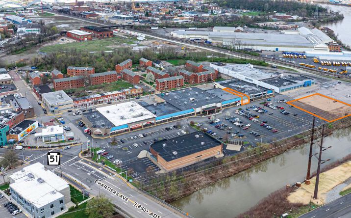 Pictures of Retail property located at 112-156 Chartiers Ave, McKees Rocks, PA 15136 for lease - image #1