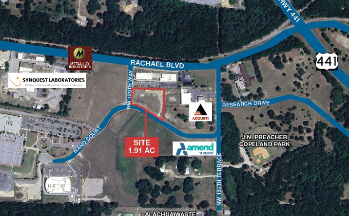 Pictures of Land property located at NW 129th Way & Nano Court, Alachua, FL 32615 for lease - image #1