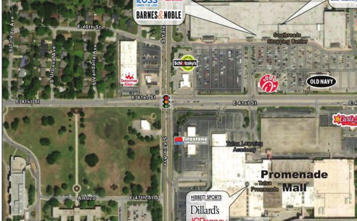 Pictures of Retail property located at 4905 E 41st St, Tulsa, OK 74135 for lease - image #1