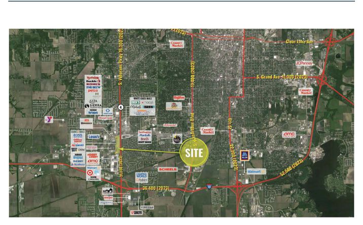 Pictures of Retail property located at 3100 S Veterans Pkwy, Springfield, IL 62704 for sales - image #1