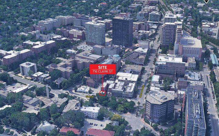 Pictures of Retail property located at 716 Clark St, Evanston, IL 60201 for lease - image #1