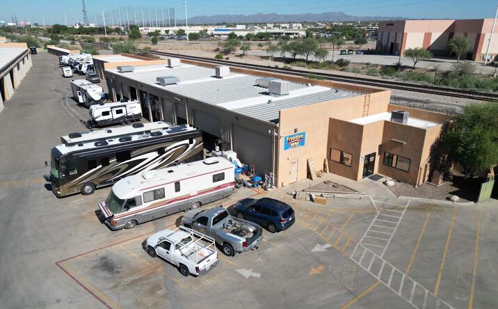 Pictures of Retail, Industrial property located at 6275 N Travel Center Dr, Tucson, AZ 85743 for lease - image #1
