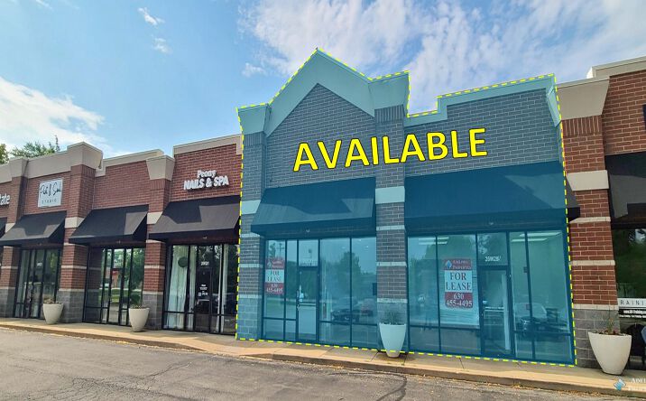 Pictures of Retail, Office property located at 26W285 Geneva Rd, Wheaton, IL 60187 for lease - image #1
