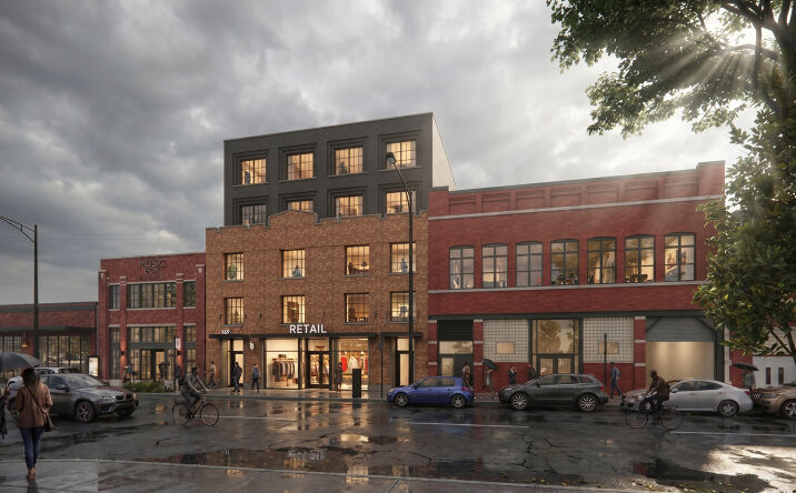Pictures of Retail property located at 167 N Morgan St, Chicago, IL 60607 for lease - image #1