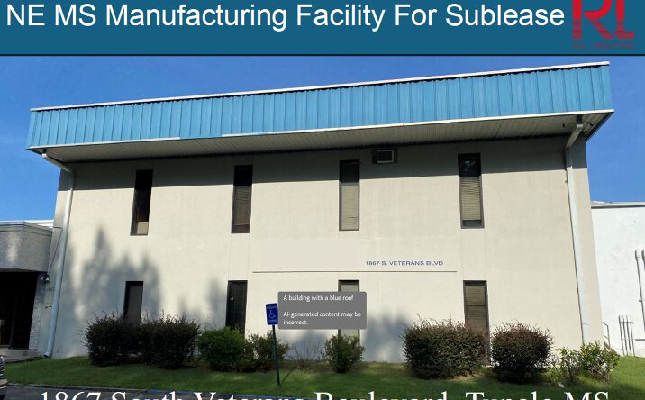 Pictures of Industrial property located at 1867 S Veterans Memorial Blvd, Tupelo, MS 38804 for lease - image #1