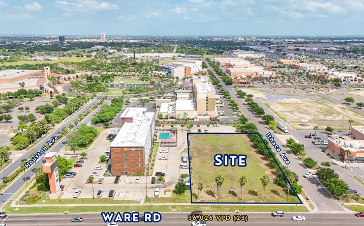 Pictures of Retail, Office, Restaurant property located at 813 Ithaca Ave, McAllen, TX 78501 for lease - image #1