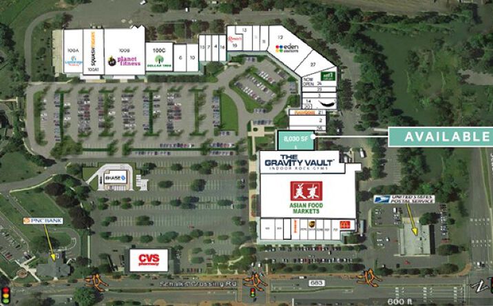 Pictures of Retail, Office, Restaurant property located at 10 Schalks Crossing Rd, Plainsboro Township, NJ 08536 for lease - image #1