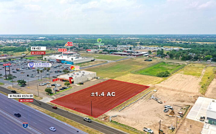 Pictures of Land property located at W Palma Vista Dr, Palmview, TX 78572 for lease - image #1