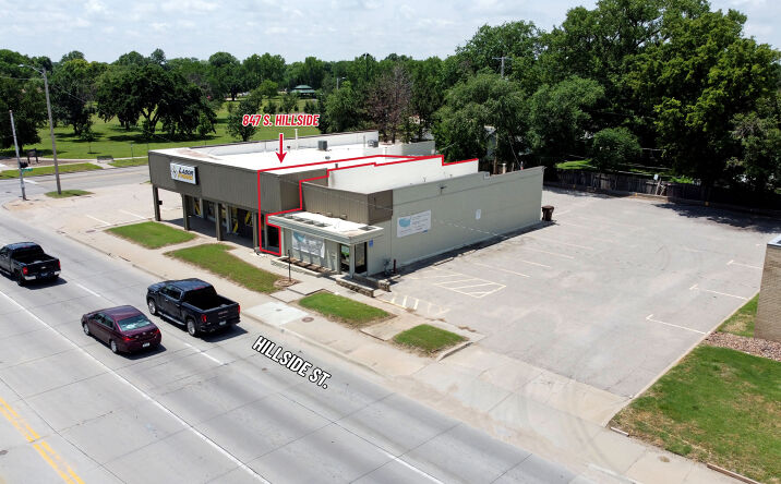 Pictures of Office property located at 847 South Hillside Street, Wichita, KS 67211 for lease - image #1