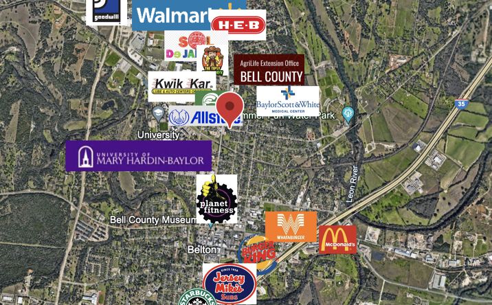 Pictures of Land property located at Main St, Belton, TX 76513 for lease - image #1