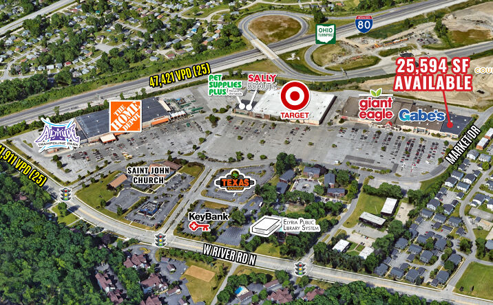 Pictures of Retail property located at 380 Market Dr, Elyria, OH 44035 for lease - image #1