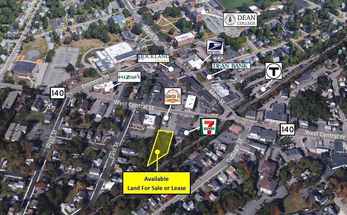 Pictures of Retail, Land, Restaurant property located at 26 W Central St, Franklin, MA 02038 for lease - image #1