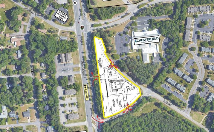 Pictures of Land property located at 9601 Iron Bridge Rd, Chesterfield, VA 23832 for lease - image #1