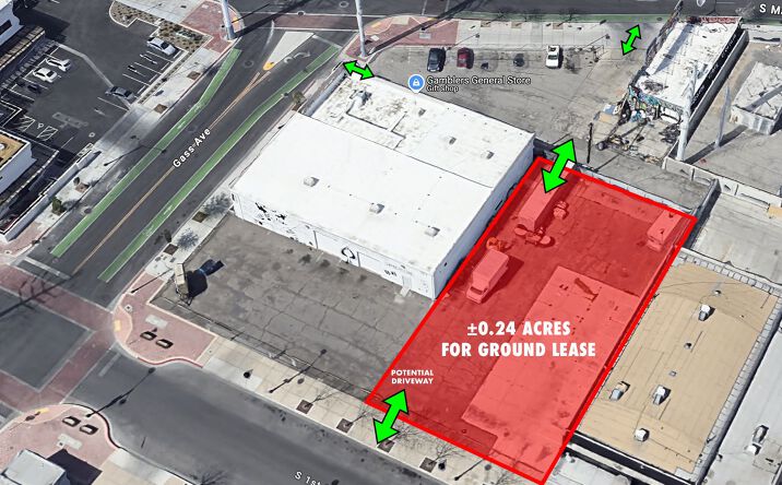Pictures of Land property located at 721 S Main St, Las Vegas, NV 89101 for lease - image #1