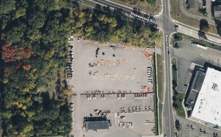 Pictures of Land property located at 25900 Eight Mile W, Southfield, MI 48033 for lease - image #1