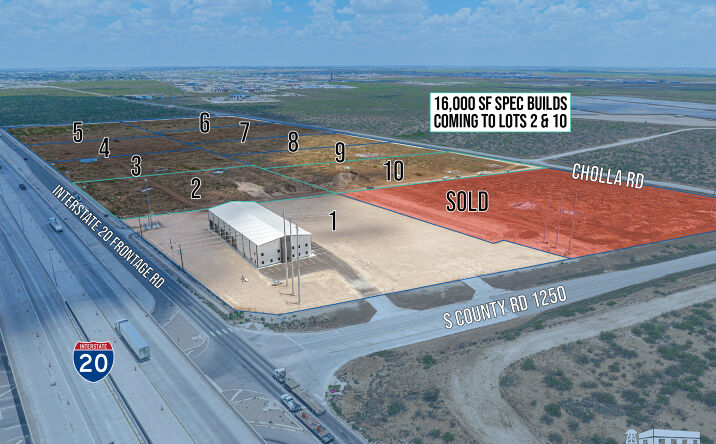 Pictures of Industrial property located at BTS Interstate 20, Midland, TX 79706 for lease - image #1