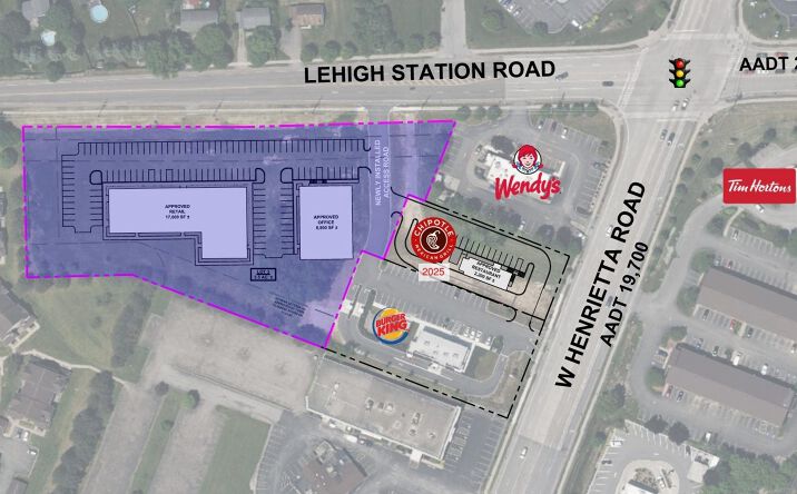 Pictures of Retail, Office, Land, Restaurant property located at 4799 W Henrietta Rd, Henrietta, NY 14467 for lease - image #1