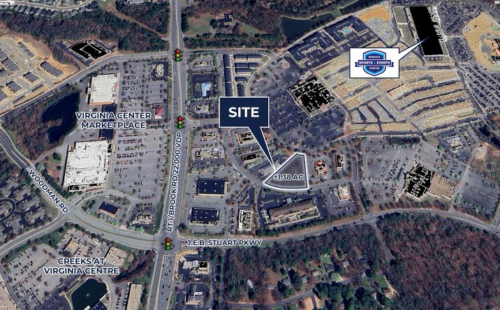 Pictures of Land property located at 10085 Brook Rd, Glen Allen, VA 23059 for lease - image #1