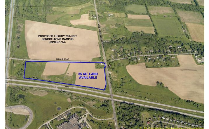 Pictures of Land property located at 1060 Erie Station Rd, Rush, NY 14543 for lease - image #1