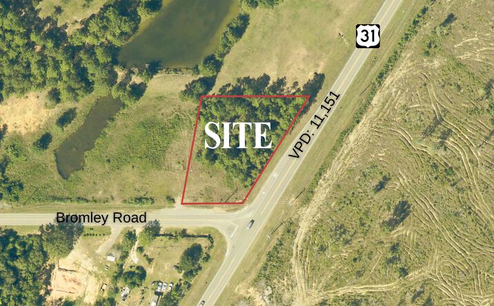 Pictures of Land property located at 0 Bromley Road, Stapleton, AL, USA, Stapleton, AL 36578 for lease - image #1