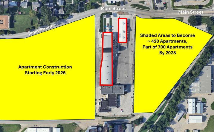 Pictures of Retail, Office, Special Purpose property located at 7401 Main St, Ralston, NE 68127 for lease - image #1