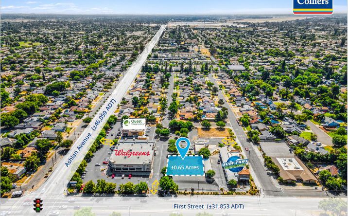 Pictures of Retail, Restaurant property located at 4140 N First St, Fresno, CA 93726 for lease - image #1