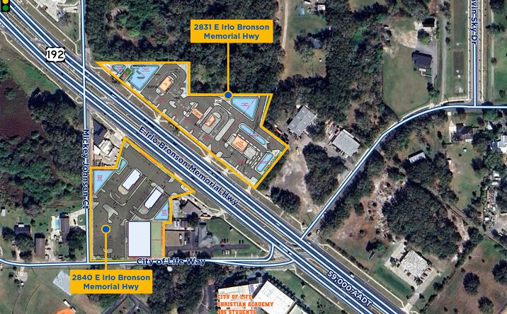 Pictures of Retail property located at 2831 E Irlo Bronson Memorial Hwy, Kissimmee, FL 34744 for lease - image #1