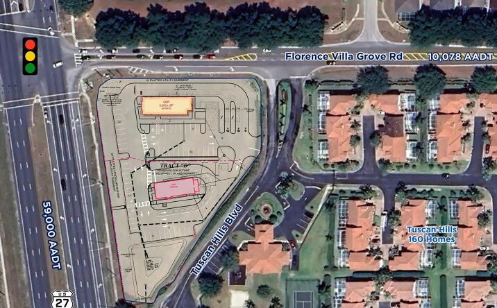 Pictures of Land property located at SEC Florence Villa Grove Road & US Hwy 27, Four Corners, FL 33897 for lease - image #1
