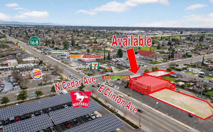 Pictures of Retail property located at 4122 E Clinton Ave, Fresno, CA 93703 for lease - image #1