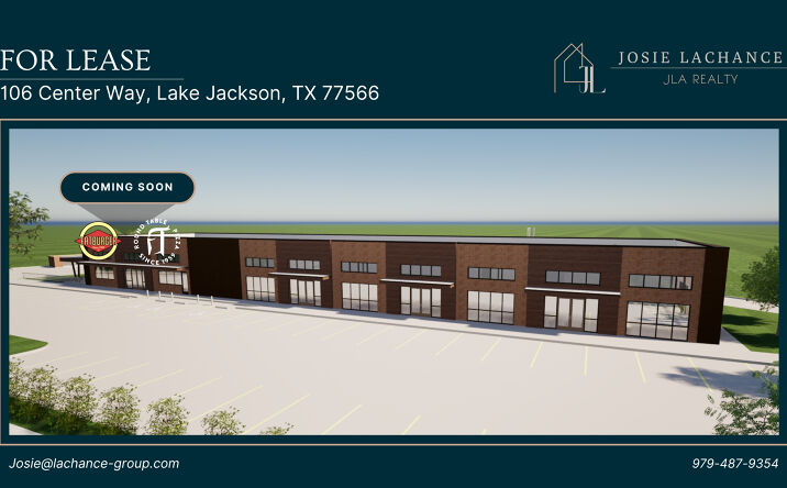 Pictures of Retail, Office, Restaurant property located at 106 Center Way, Lake Jackson, TX 77566 for lease - image #1