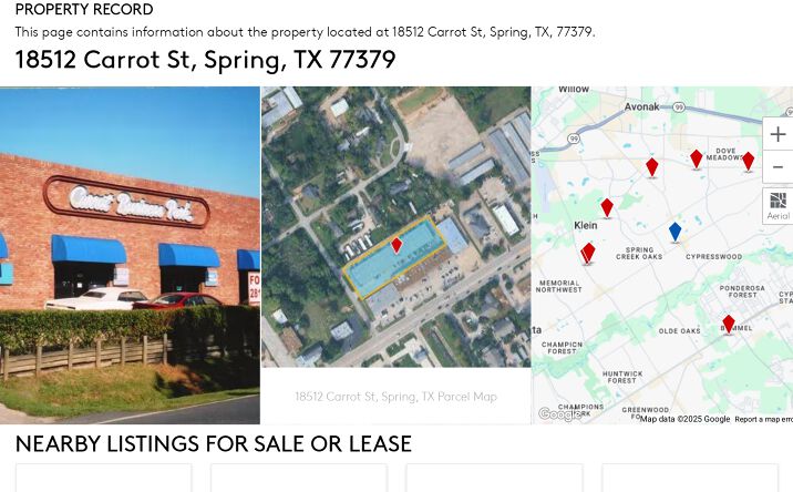 Pictures of Office, Industrial, Special Purpose property located at 18512 Carrot St, Spring, TX 77379 for lease - image #1