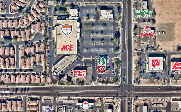 Pictures of Retail, Office property located at NEC | Cooper Rd & Warner Rd, Gilbert, AZ 85233 for lease - image #1