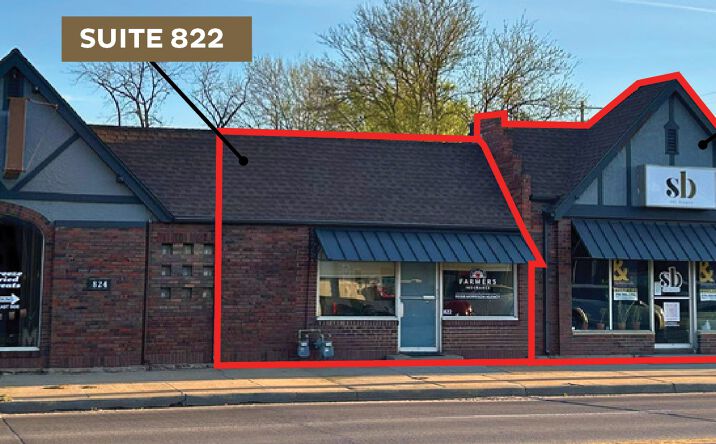 Pictures of Retail, Office property located at 820 W 13th St, Wichita, KS 67002 for lease - image #1