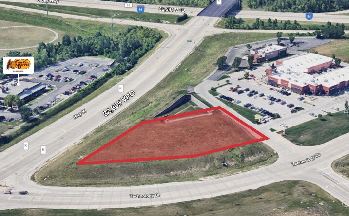 Pictures of Land property located at 1110 Technology Dr, O'Fallon, MO 63368 for lease - image #1