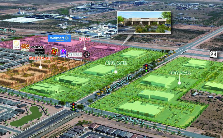 Pictures of Retail property located at Signal Butte Road & SR-24, Mesa, AZ 85212 for lease - image #1