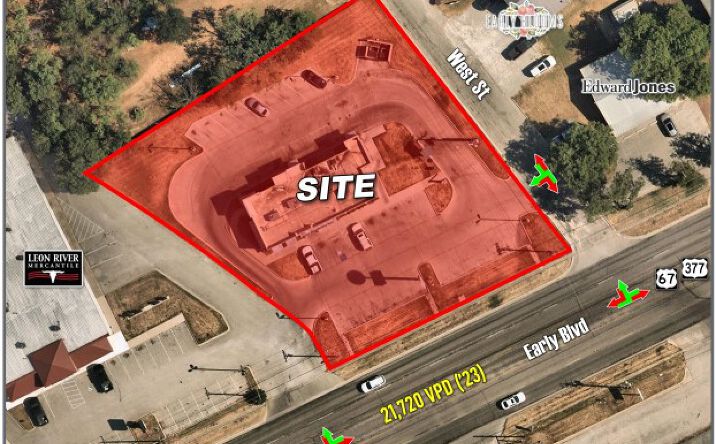Pictures of Retail, Restaurant property located at 424 Early Blvd, Early, TX 76802 for lease - image #1