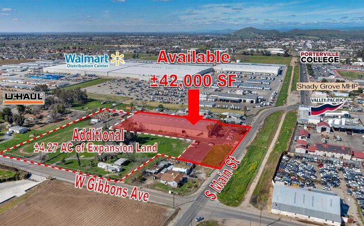 Pictures of Industrial property located at 1343 S Main St, Porterville, CA 93257 for lease - image #1