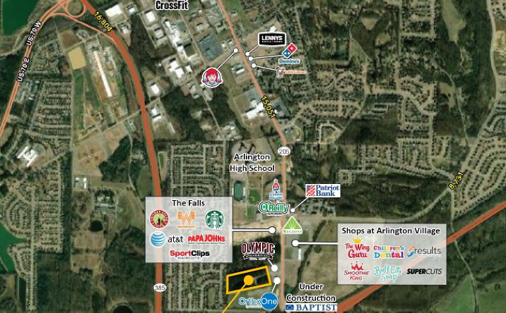 Pictures of Retail, Office, Land property located at Will Harris St, Arlington, TN 38002 for lease - image #1