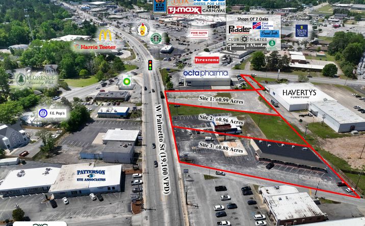 Pictures of Land property located at W Palmetto St, Florence, SC 29501 for lease - image #1